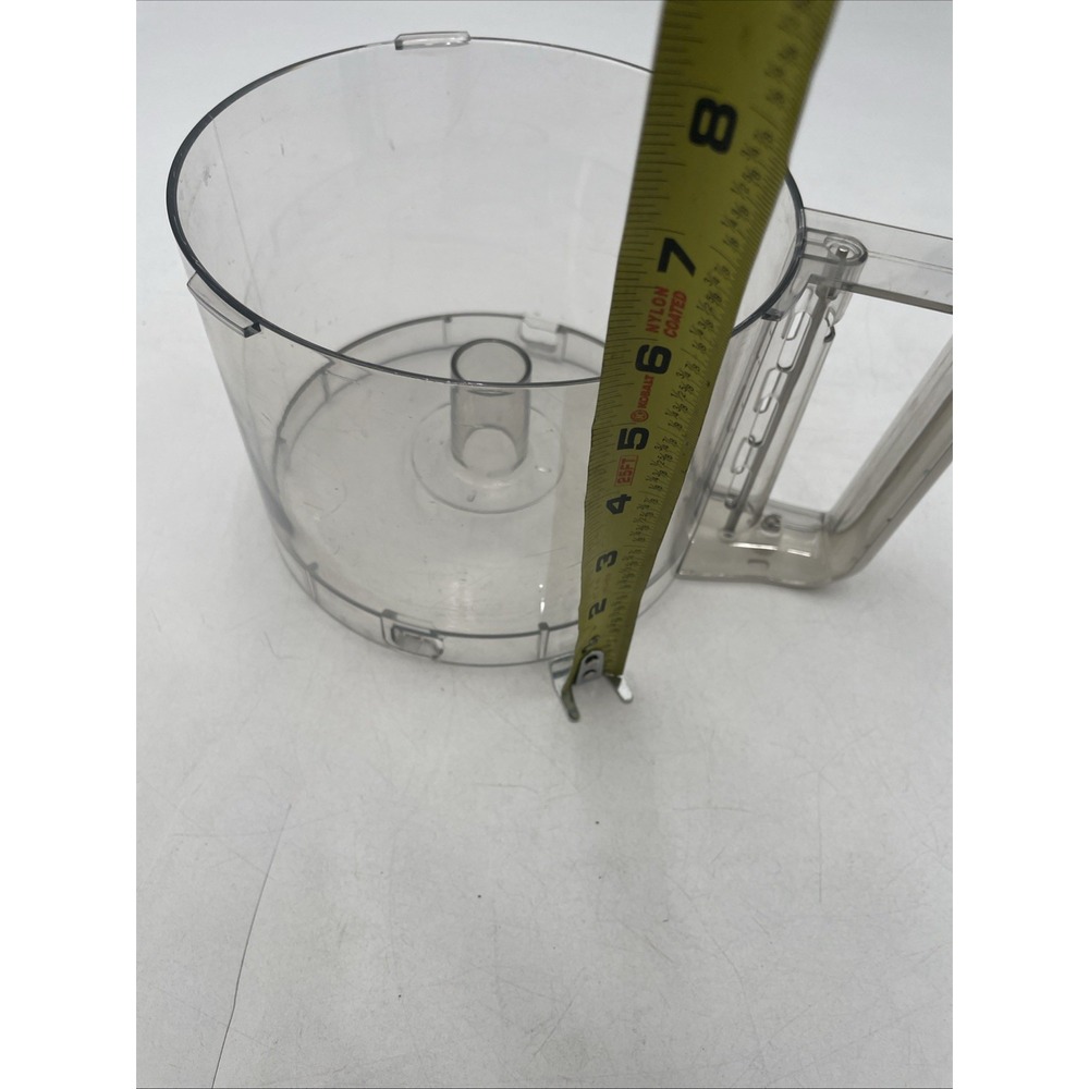 Cuisinart Food Processor DLC-2011-WB Work Bowl Replacement Only -11 Cup 7"x5" in - Picture 3 of 5